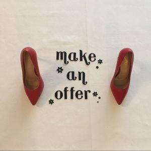 👠 Classic Red Heels 👠